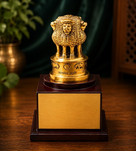 Ashoka Stambham 6 Inch – Premium Ashoka Pillar Showpiece